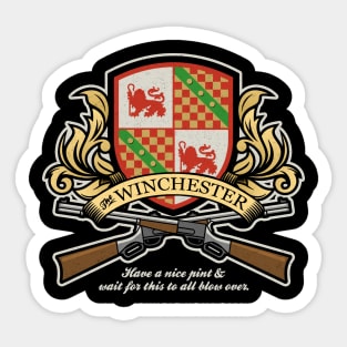 Have a pint at the Winchester Sticker